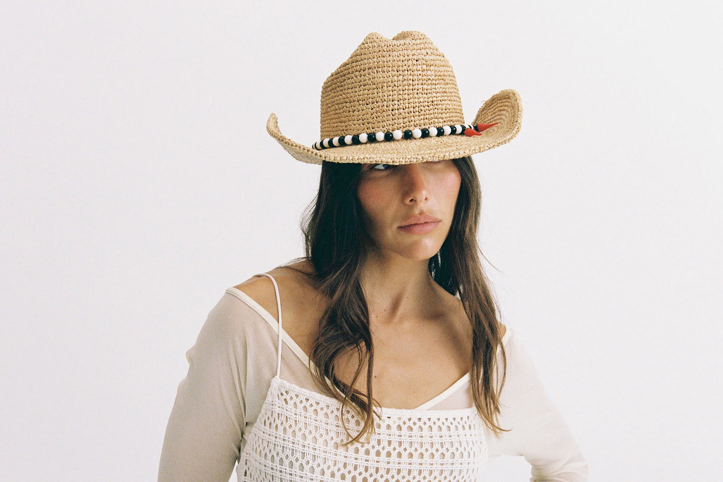 Raffia Cowboy Chili - Natural