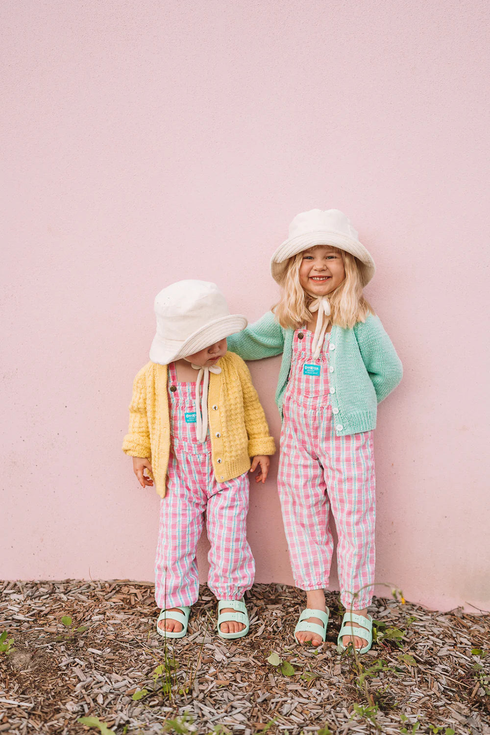 Wave Bucket - Beige Terry - Kids