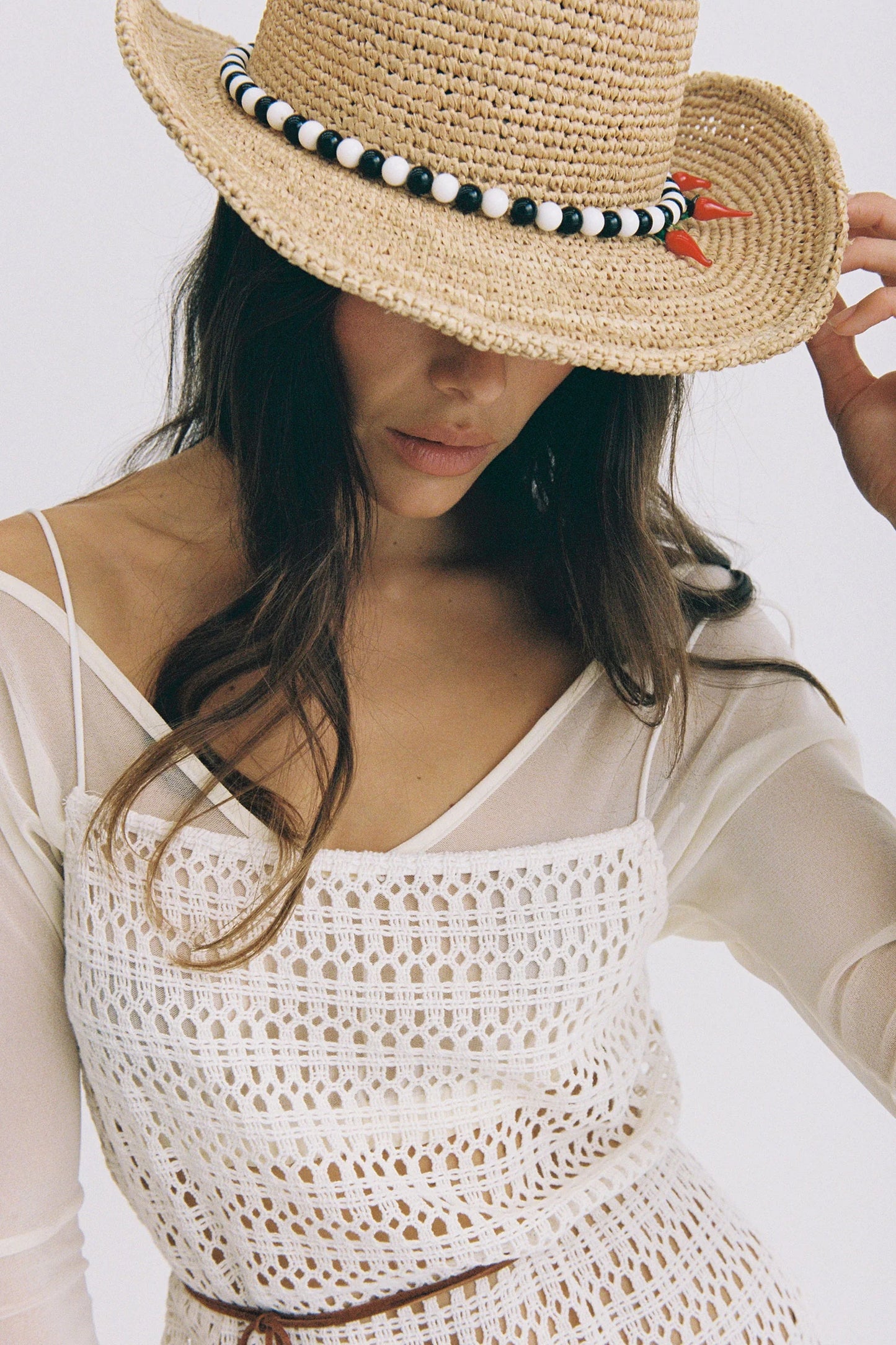 Raffia Cowboy Chili - Natural
